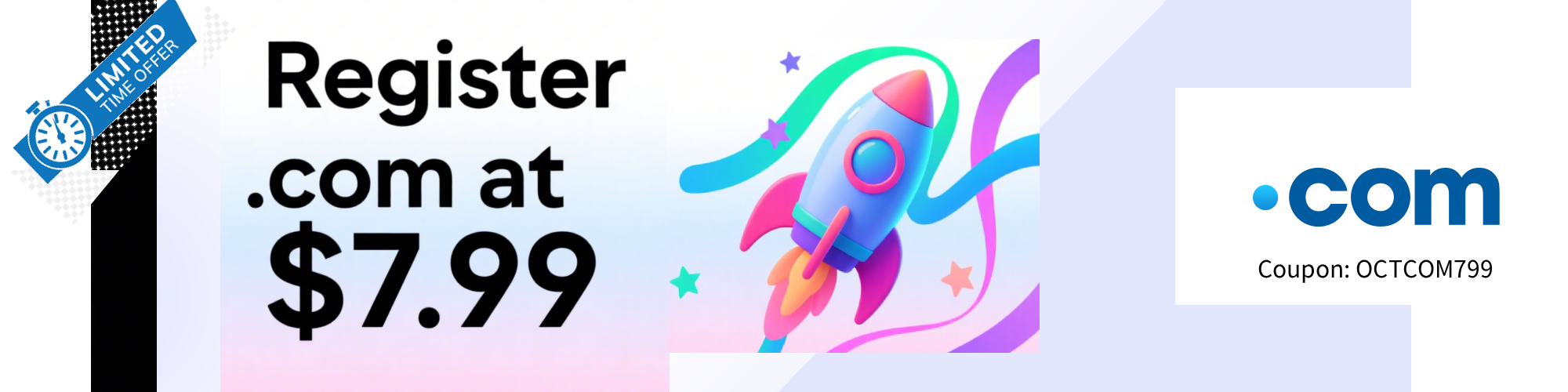 .com registration at $7.99